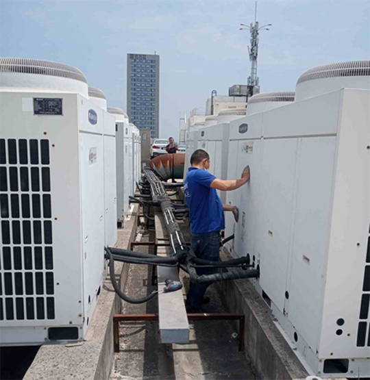 耿马中央空调制热和不制冷系统维修方法